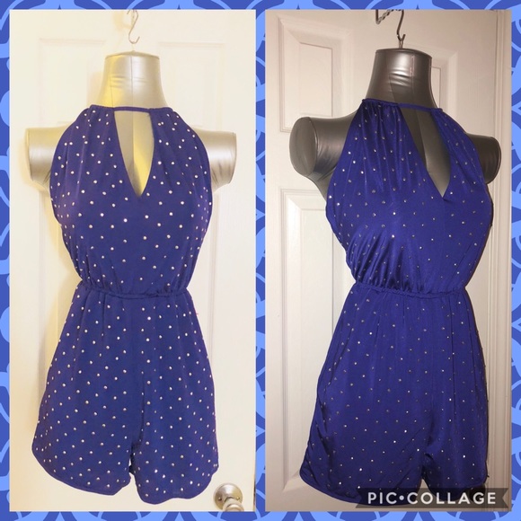 2B Bebe Pants - NWT 2B Bebe Studded Romper